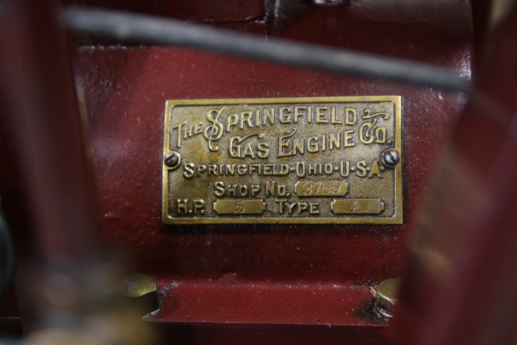 Springfield Gas Engine sells at auction